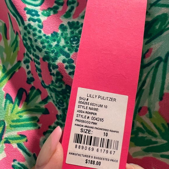 Lily pulitzer adda romper - Picture 3 of 3
